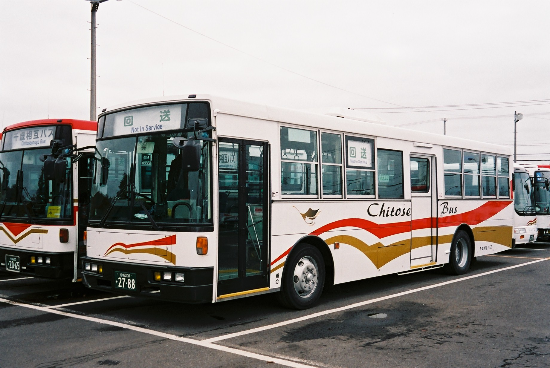 1821TCばーつくを走る関鉄バスを中心に。千歳相互観光バス 札幌200か2788